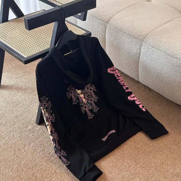 Chrome Hearts Collaborative Print Custom Zip-Up Hooded Jacket - Picture 4 of 9